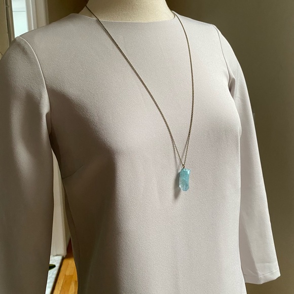 ASOS - Asymmetric Clean Shift Mini Dress - Picture 5 of 6